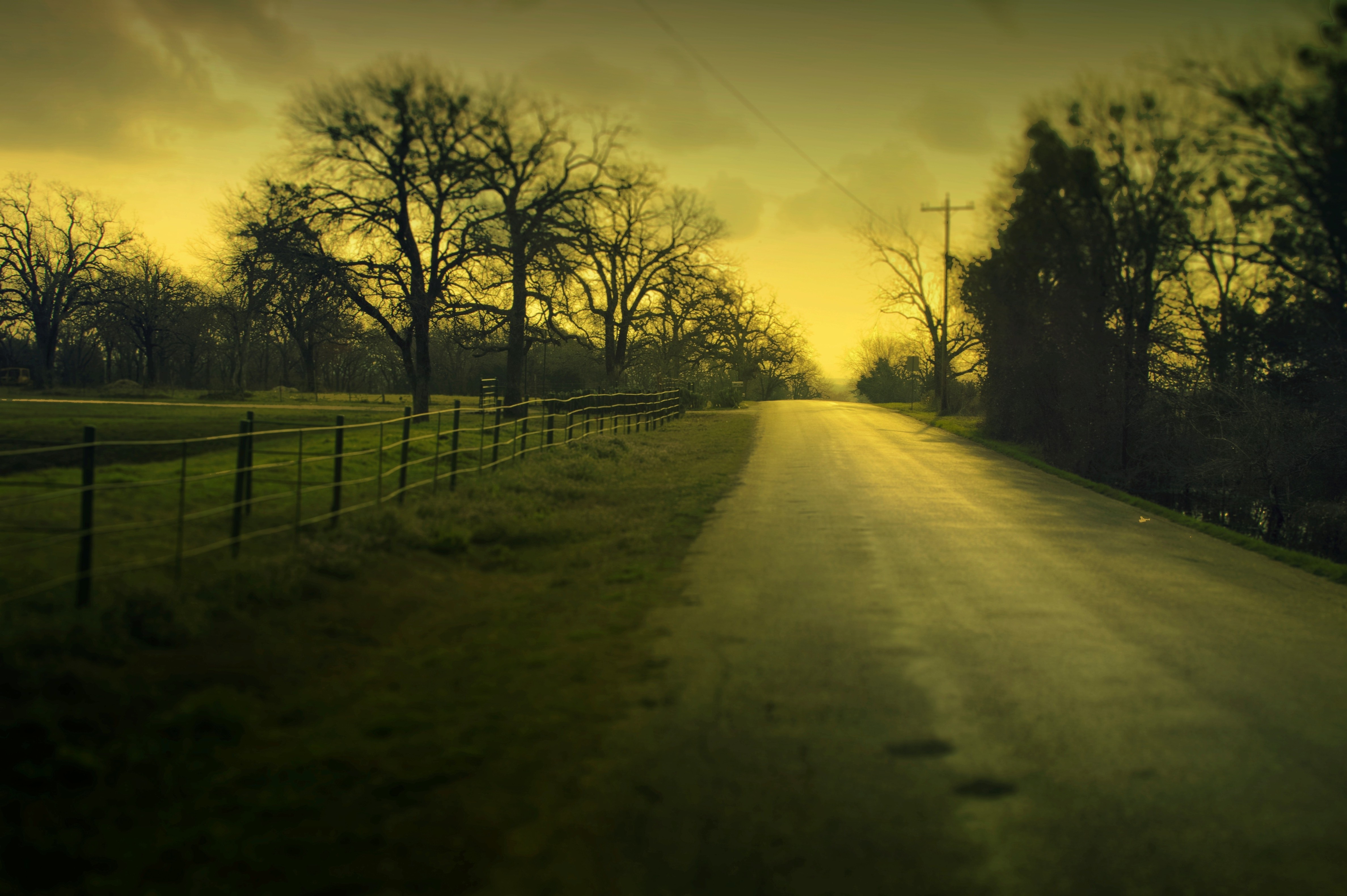 landscape, Road Wallpaper