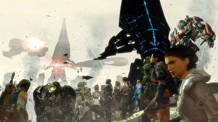 Mass Effect, Halo, Dead Space, Transformers, Half Life HD Wallpaper Desktop Background