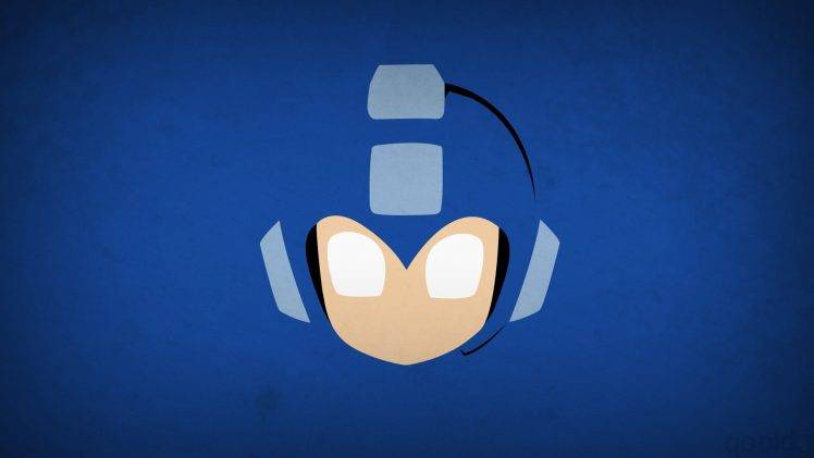 minimalism, Simple Background, Video Games, Mega Man HD Wallpaper Desktop Background