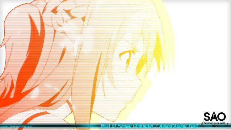 Sword Art Online, Yuuki Asuna, Anime Girls HD Wallpaper Desktop Background