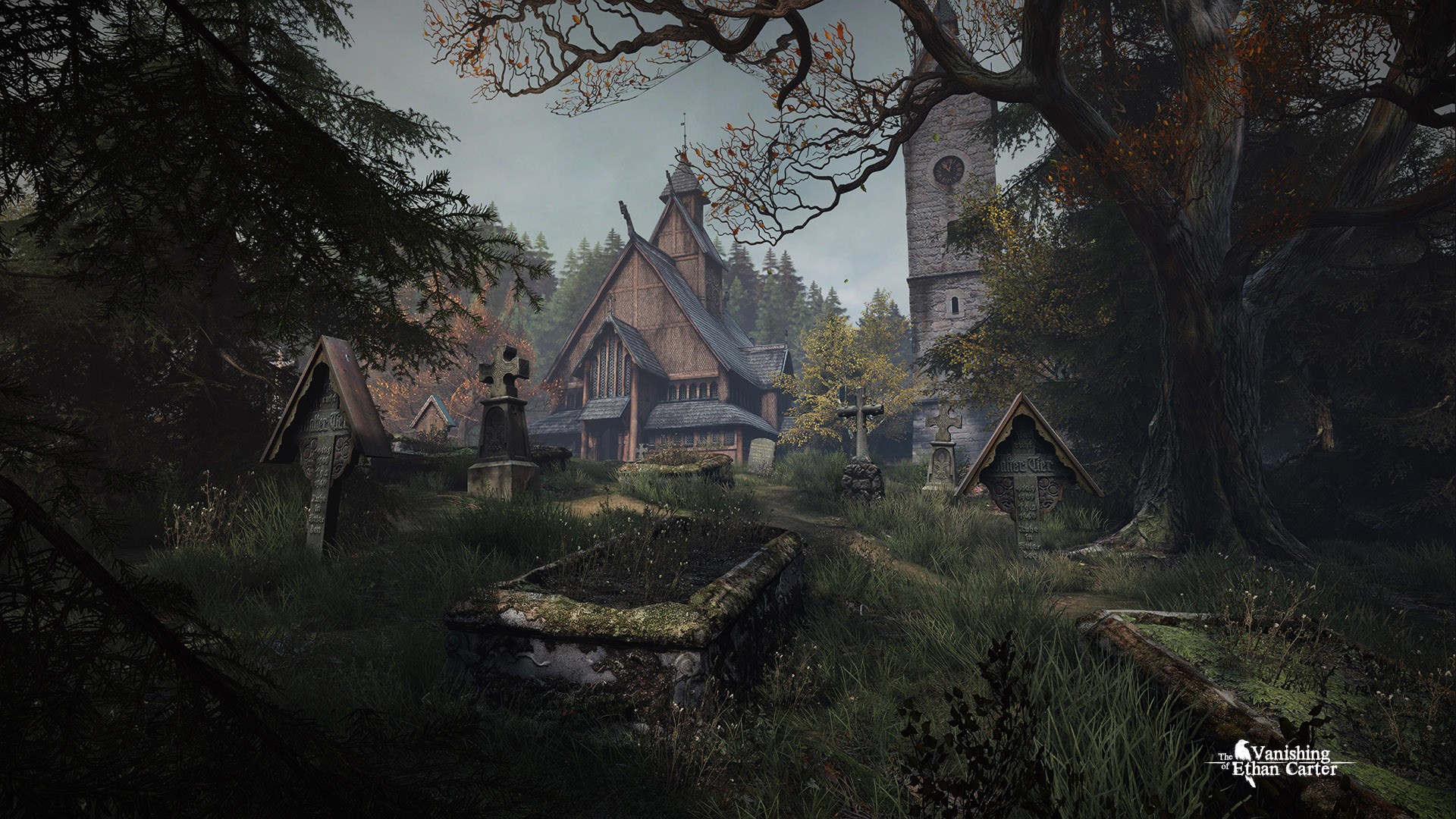 The Vanishing Of Ethan Carter, Video Games, Cemetery Wallpaper