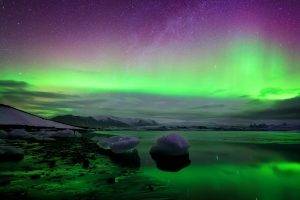 aurorae, Sky, Nature
