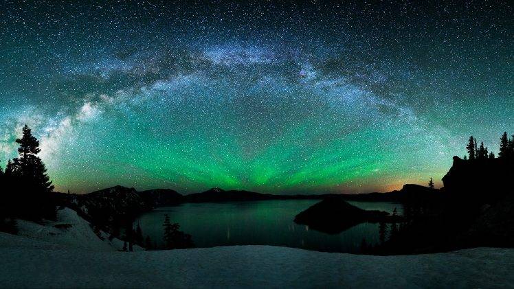 aurorae, Sky, Nature HD Wallpaper Desktop Background