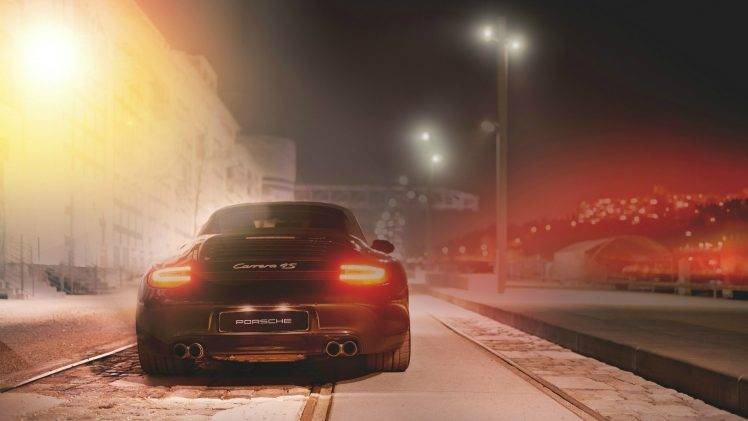 car, Porsche 911 Carrera S, Cityscape HD Wallpaper Desktop Background