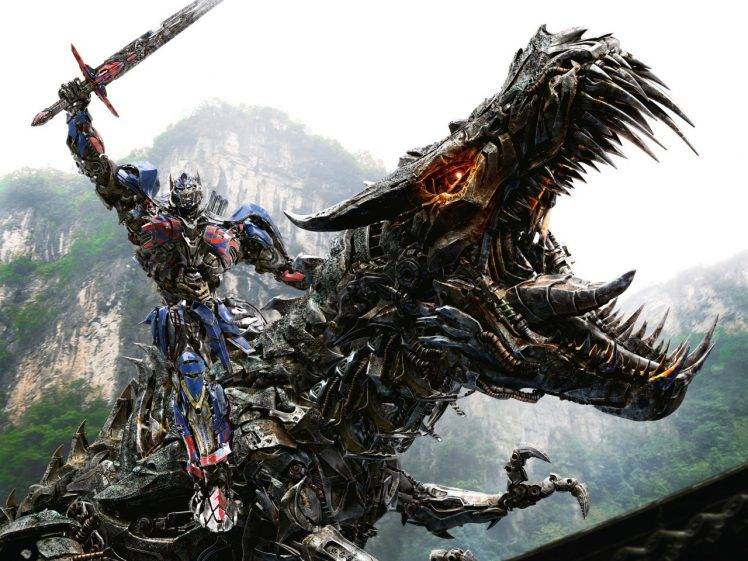 Transformers, Transformers: Age Of Extinction, Grimlock, Optimus Prime HD Wallpaper Desktop Background