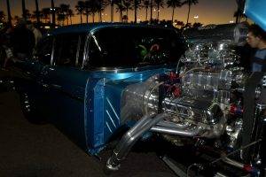1957 Chevrolet, Bel Air, Supercharged, Muscle Cars, Old Car