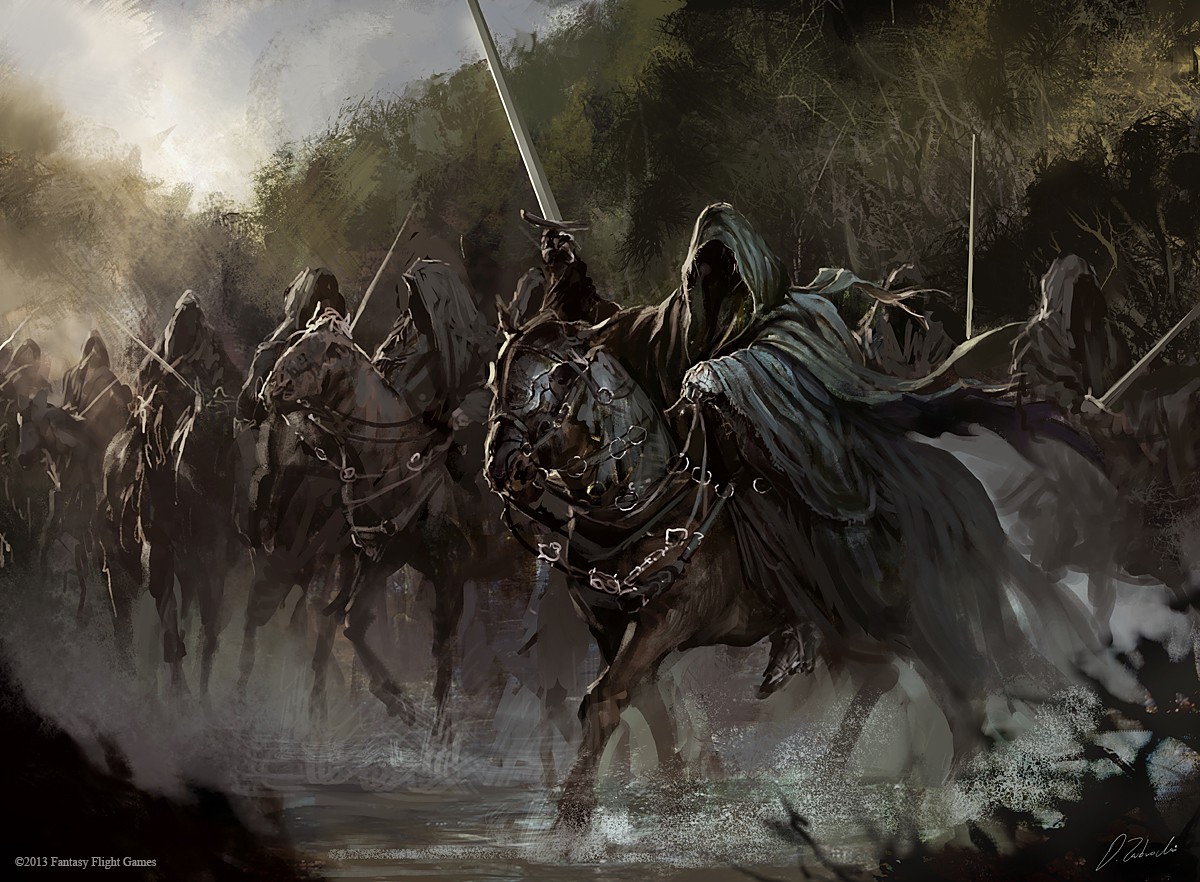 The Lord Of The Rings, Nazgûl, Concept Art, Horse Wallpaper