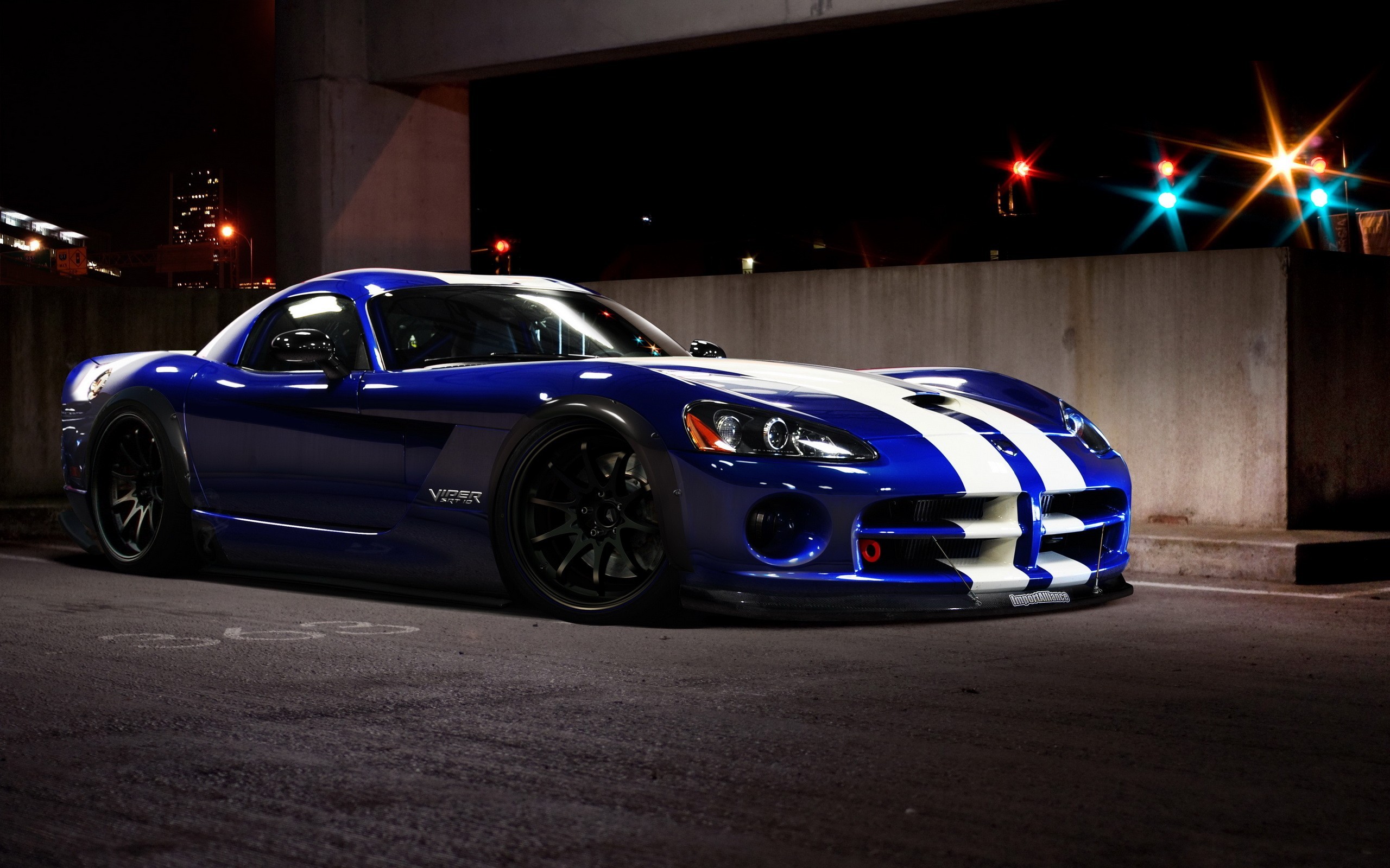 car, Dodge Viper, Dodge, Blue Wallpaper