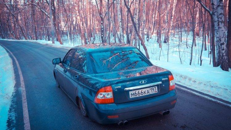 car, Russian Cars, LADA, VAZ, LADA PRIORA HD Wallpaper Desktop Background