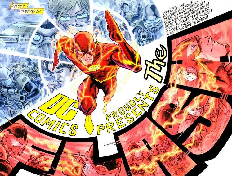 The Flash, DC Comics, Superhero, Francis Manapul HD Wallpaper Desktop Background