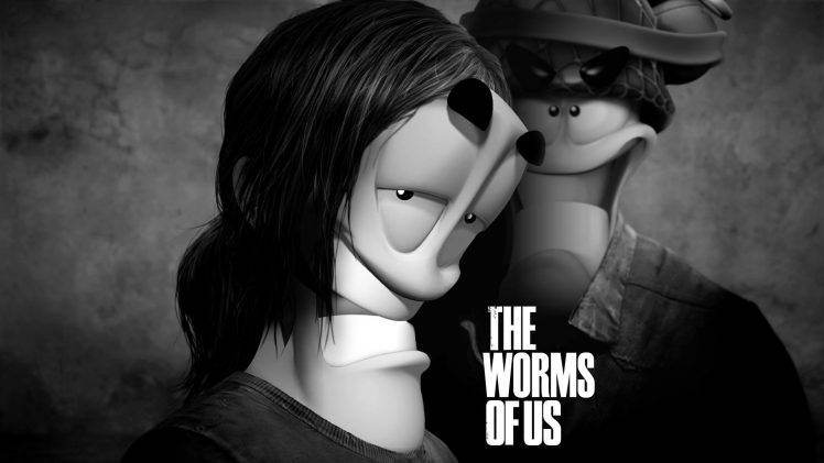 Worms The Last Of Us Humor Video Games Wallpapers Hd Desktop