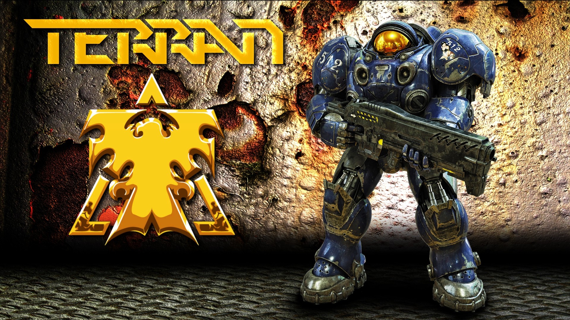 StarCraft, Starcraft II, Terrans Wallpaper
