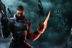 Mass Effect, Video Games, Commander Shepard, Reapers