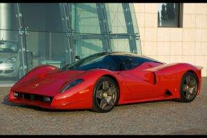 Ferrari, Car, Ferrari P4 5, Red Cars