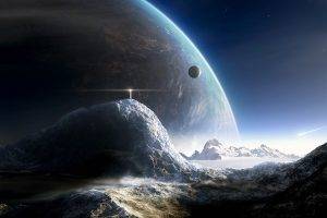 space, Space Art, Planet