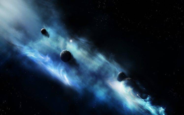 planet, Space, Space Art, Nebula HD Wallpaper Desktop Background