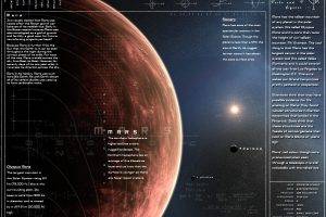 infographics, Planet, Mars