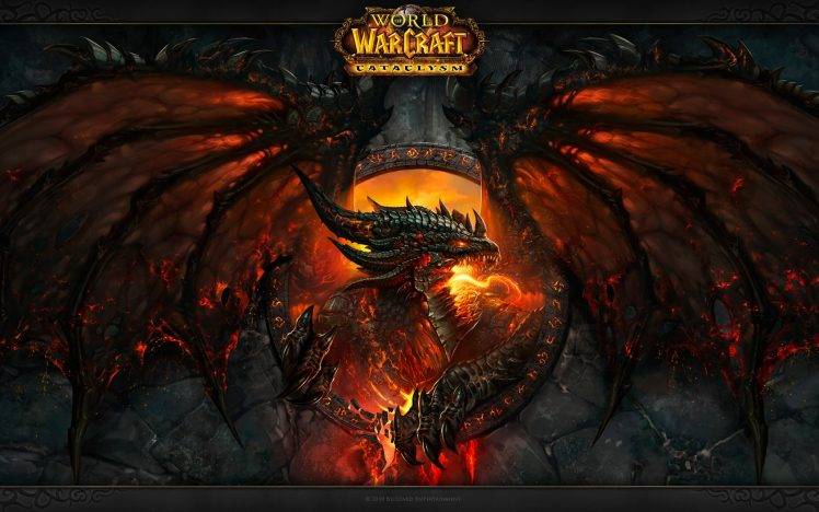 dragon, World Of Warcraft, World Of Warcraft: Cataclysm HD Wallpaper Desktop Background