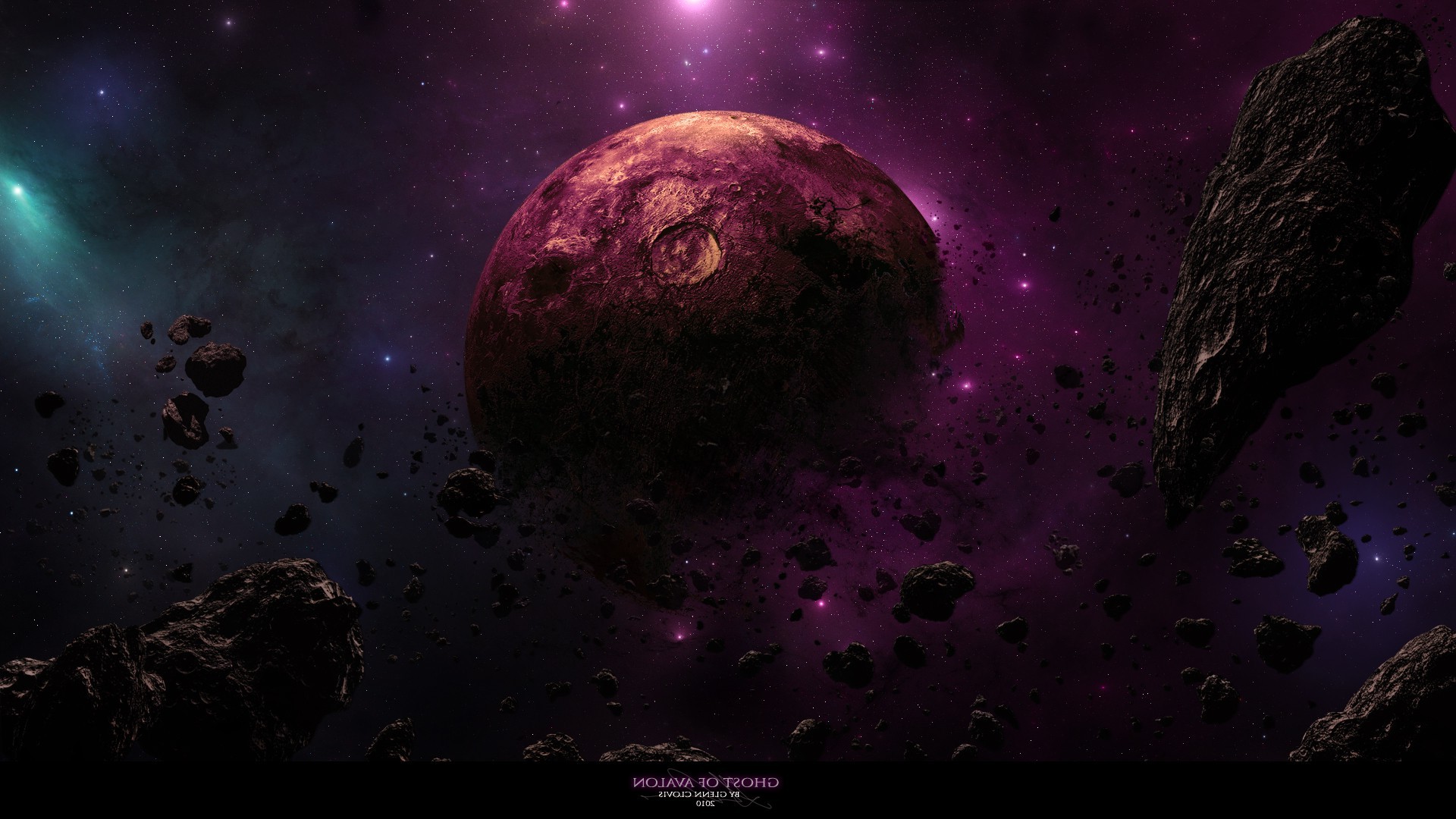 planet, Space, Space Art, Asteroid Wallpaper