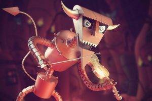 Robot Devil, 3D, CG Render