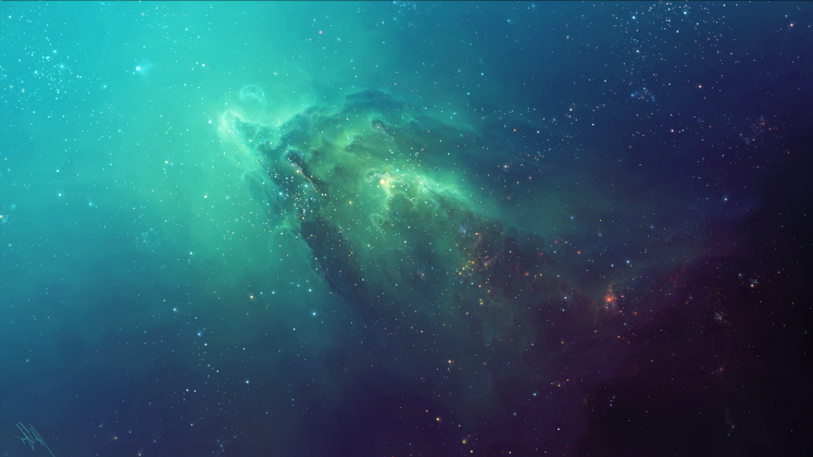 space, Stars, TylerCreatesWorlds HD Wallpaper Desktop Background