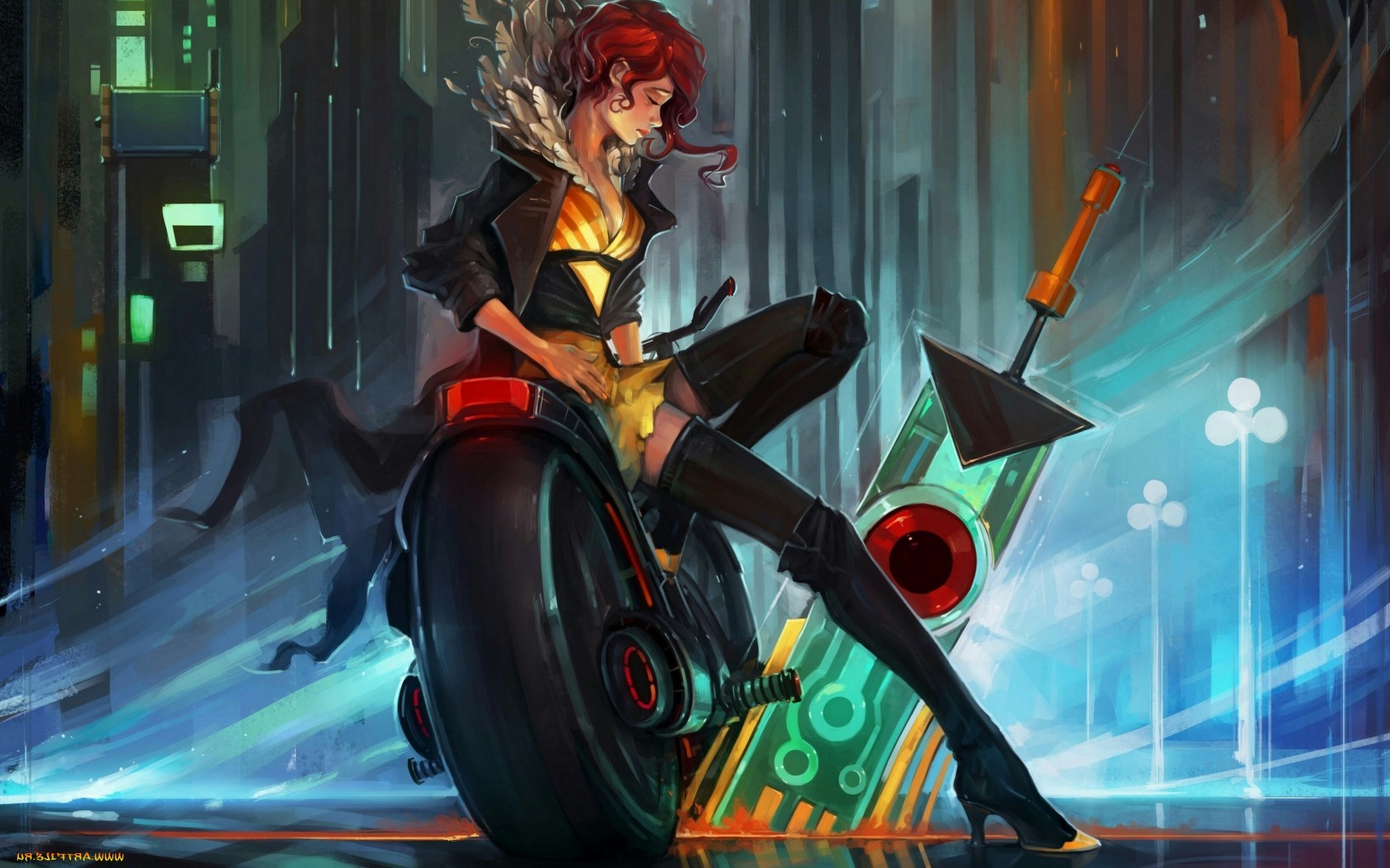 Transistor, Supergiant Games, Video Games Wallpapers HD / Desktop and