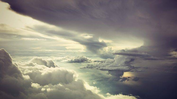 nature, Clouds, Sky, Sea HD Wallpaper Desktop Background