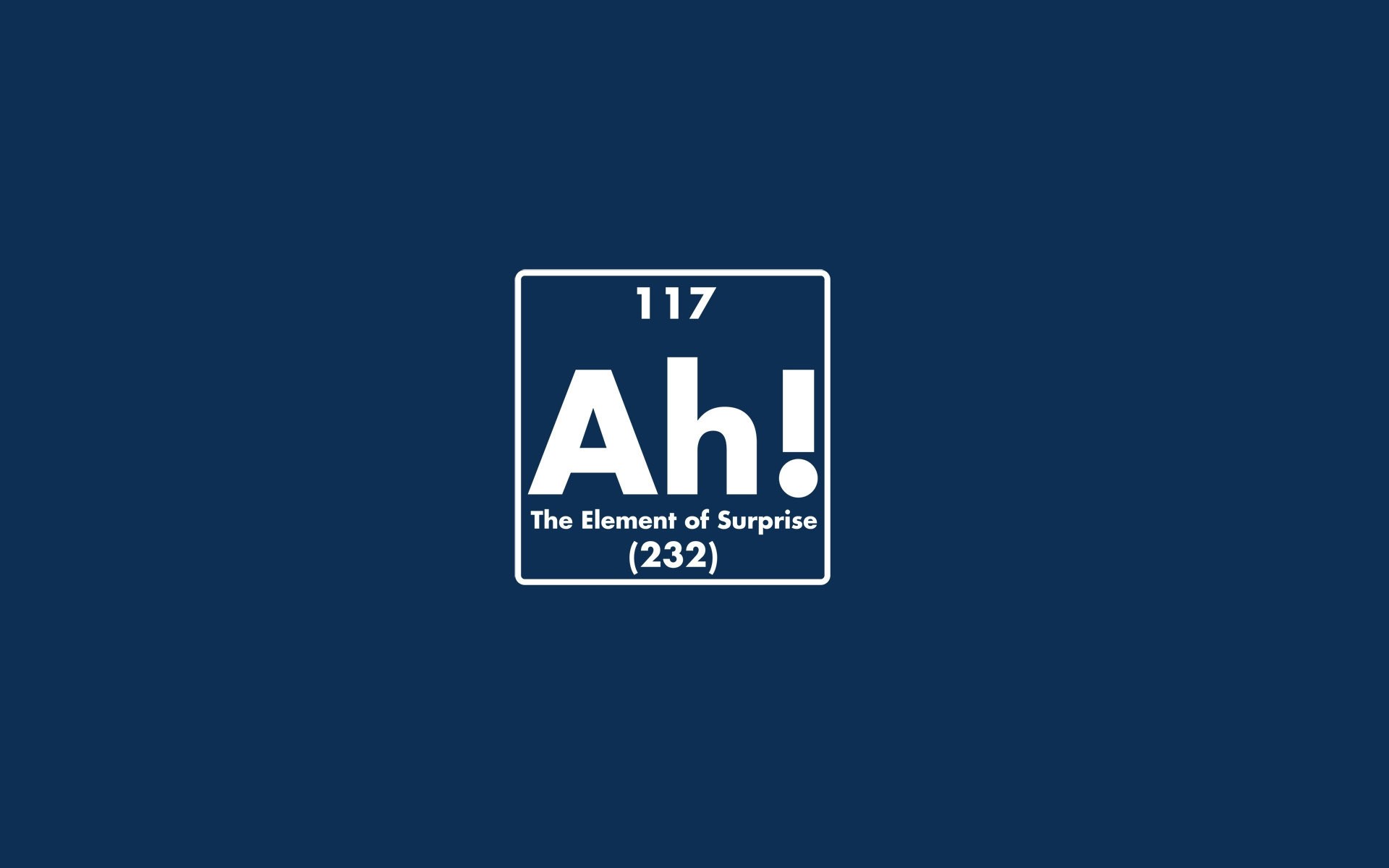 Simple Background, Periodic Table