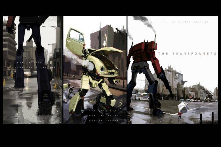 Transformers, Optimus Prime, Megatron, Bumblebee HD Wallpaper Desktop Background