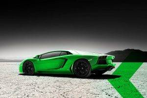car, Lamborghini, Selective Coloring