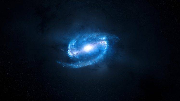 galaxy, Spiral Galaxy, Space Art, Space HD Wallpaper Desktop Background