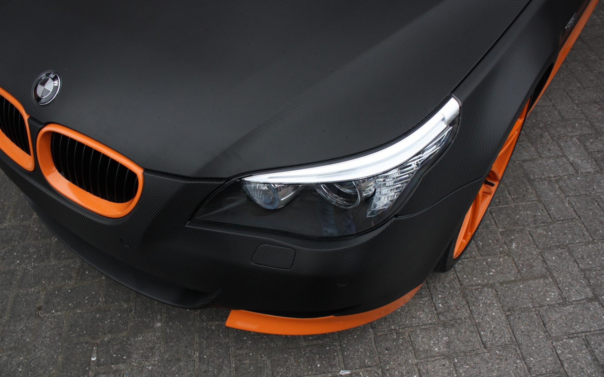 BMW, Orange Wallpaper