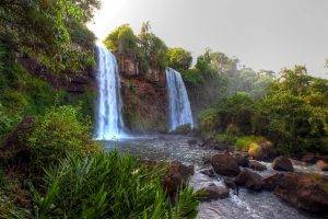 nature, Jungles, Waterfall