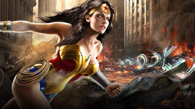 DC Comics, Wonder Woman, Video Games, Superheroines HD Wallpaper Desktop Background