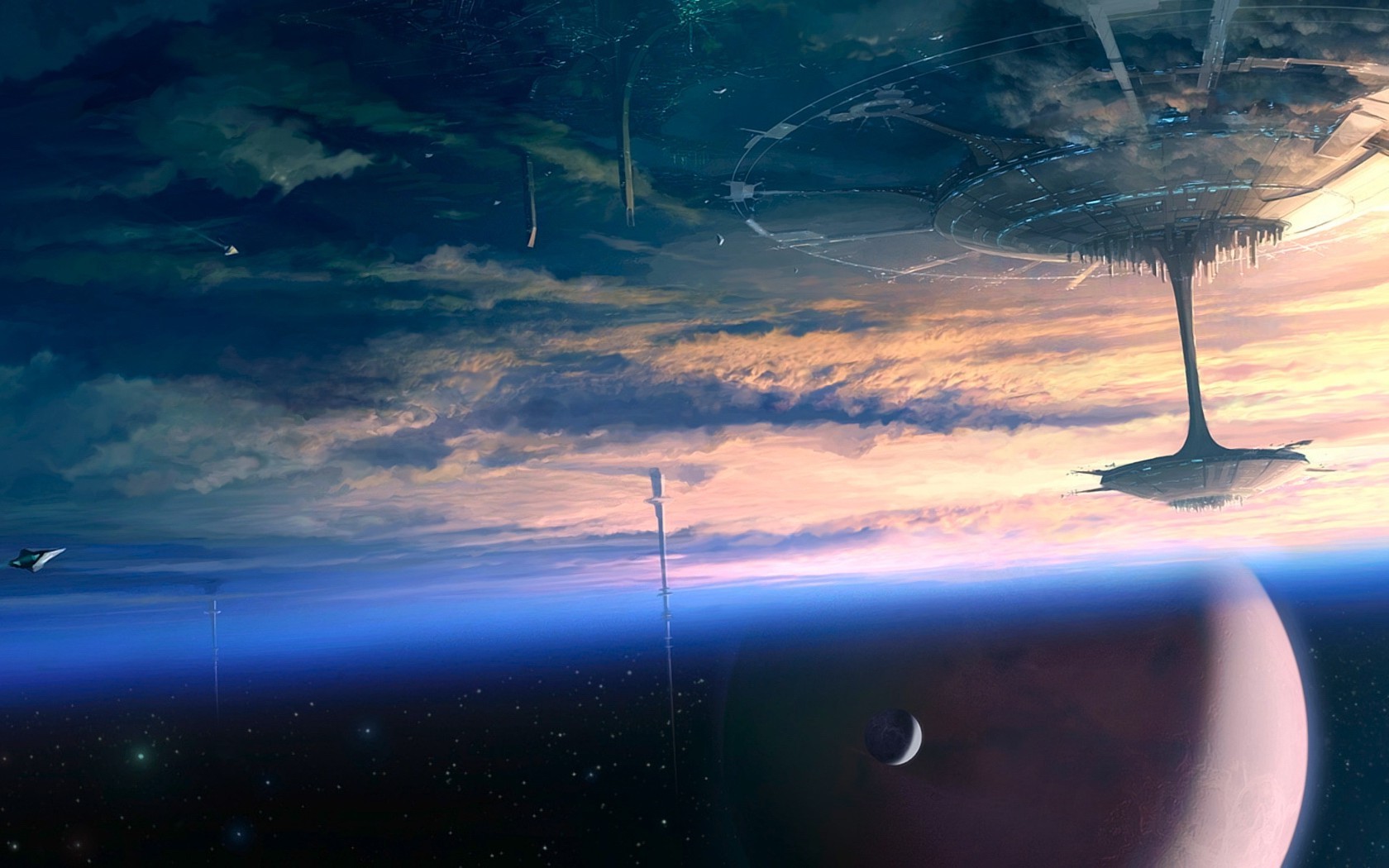 space, Science Fiction Wallpaper