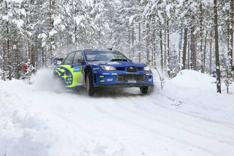 Subaru, Rally Cars, Snow HD Wallpaper Desktop Background
