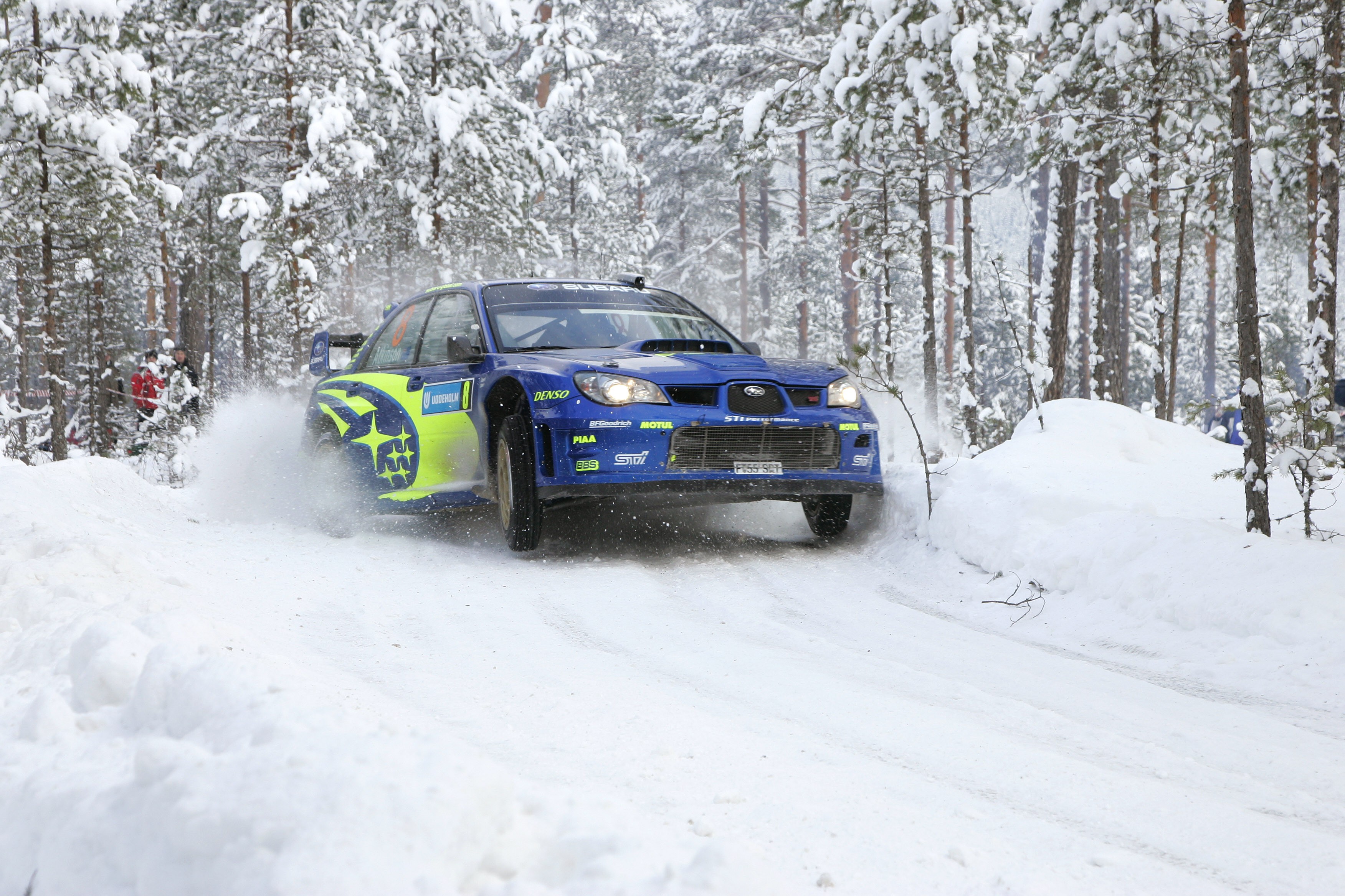 Subaru, Rally Cars, Snow Wallpaper