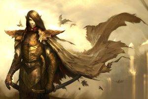 Disciples 3, Sword, Armor, Elves, Fantasy Art, Digital Art, Video Games