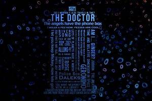 Doctor Who, The Doctor, TARDIS, Time Travel, Humor, Quote, Typography