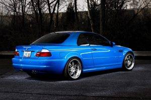 car, BMW, BMW M3, BMW M3 E46, Blue Cars