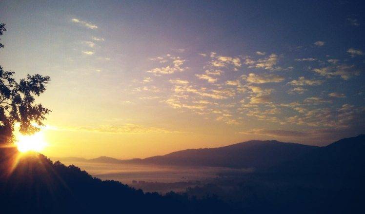 Nepal, Sunrise, Nature HD Wallpaper Desktop Background