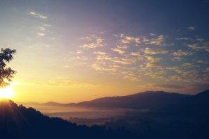 Nepal, Sunrise, Nature