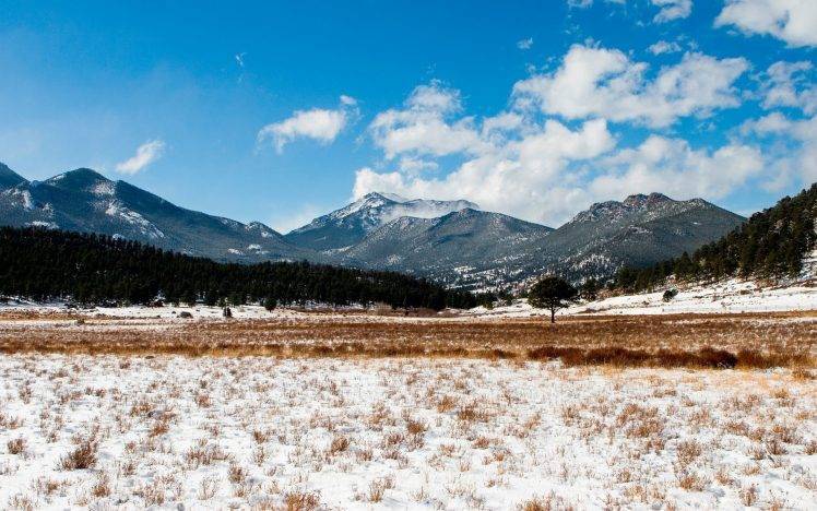 nature, Mountain, Snow, Landscape HD Wallpaper Desktop Background