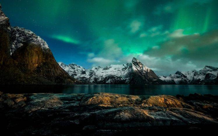 nature, Lake, Mountain, Norway HD Wallpaper Desktop Background