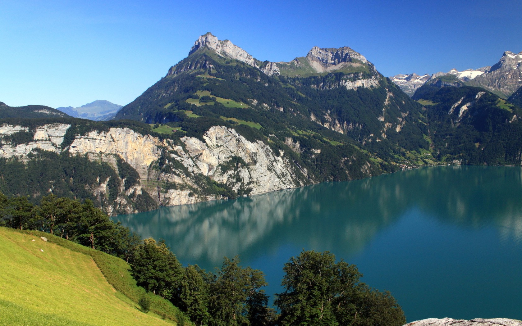 nature, Mountain, Lake, Landscape Wallpaper