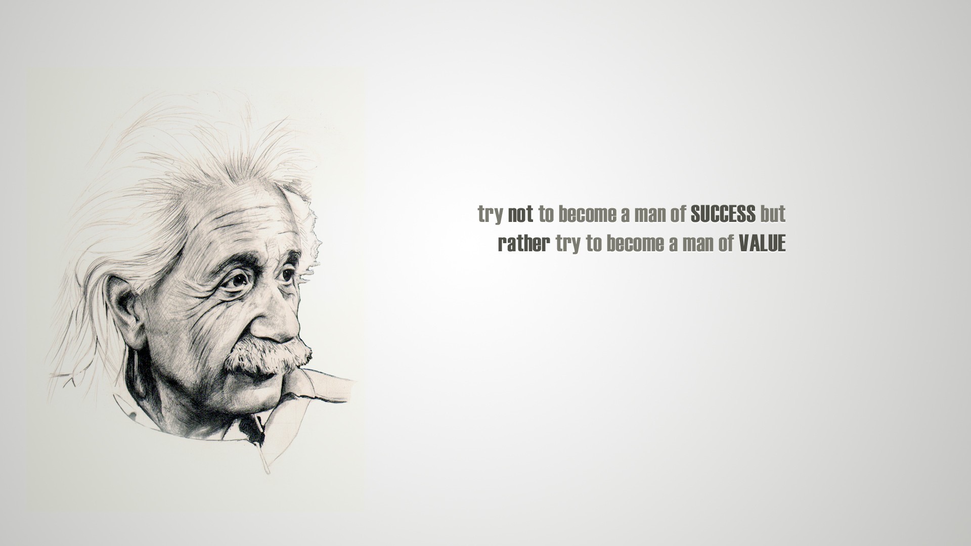 Albert Einstein, Quote Wallpaper