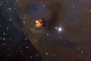 space, NGC 1555, Stars