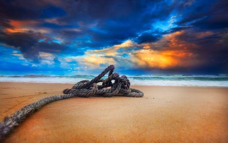 nature, Clouds, Beach, Sea HD Wallpaper Desktop Background