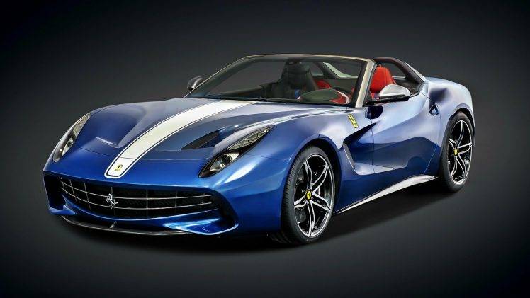 Ferrari, Pininfarina, Car, Blue Cars HD Wallpaper Desktop Background