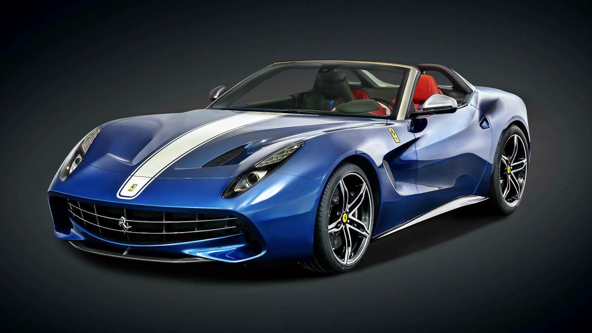 Ferrari, Pininfarina, Car, Blue Cars Wallpaper